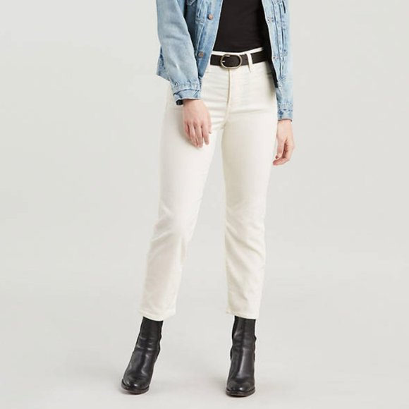 Levi's Denim - NEW Levi's Wedgie Fit Straight Corduroy Jeans Size 27